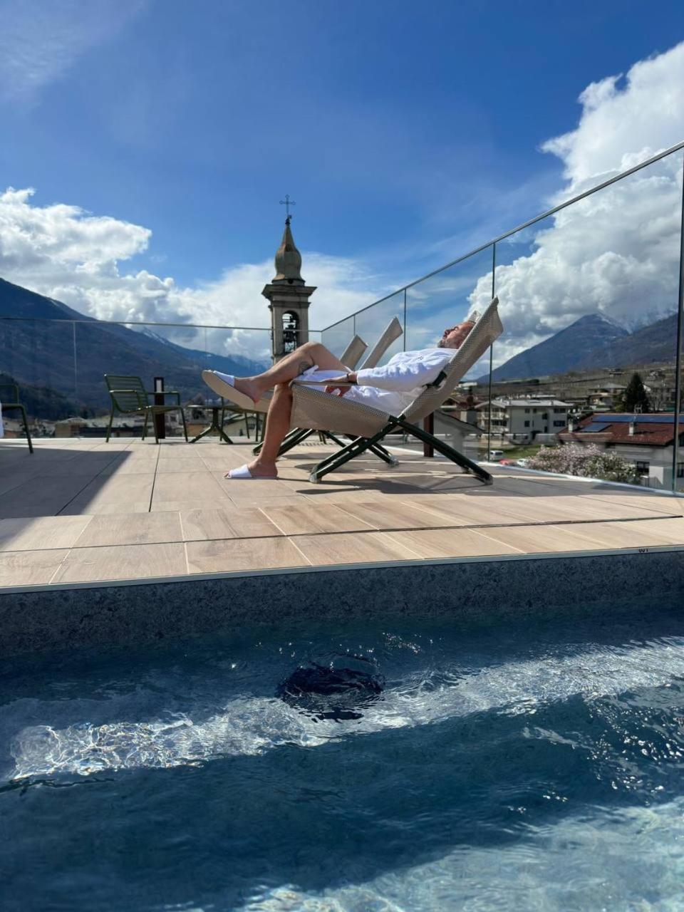 Wine Hotel San Carlo - Relais & Spa - Boutique Hotel Chiuro Luaran gambar